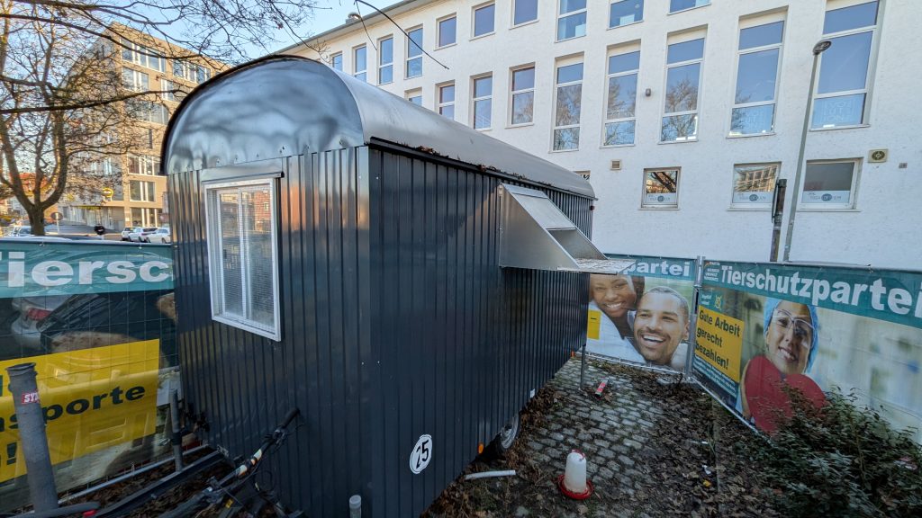 Taubenschlag der Tierschutzpartei in Ulm