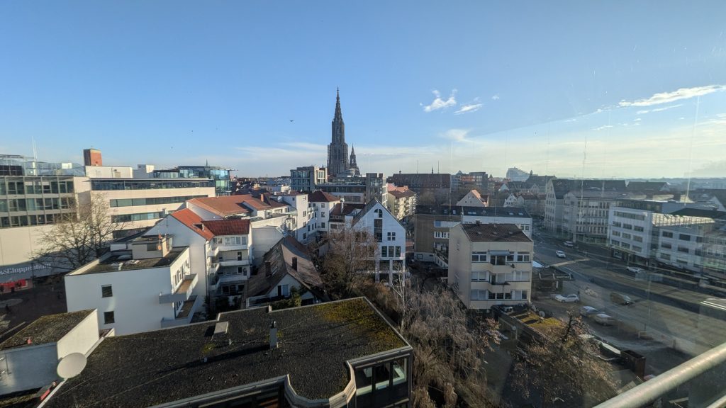 Blick über Ulm mit dem Münster